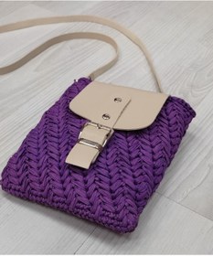 Resim Kevser nur tuhafiye El Örgüsü Telefon Çantası, Mini Bag 