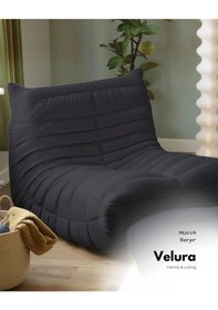 Resim Muvva Berjer & Pofuduk Relax Koltuk & Armut Tekli Koltuk - Gece Mavisi Gece Mavisi 