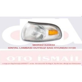 Resim Mars 520634 Sinyal Lambasi Sag H100 Minibüs 97-08 Duysuz 517609506 