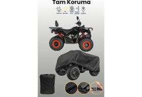 Resim Dokaca Siyah Yuki YK250ST-2 Atv Brandası, Atv Koruyucu Örtüsü 