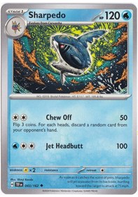 Resim Sharpedo 043/162 - Temporal Forces - Pokemon Kartı Mint 