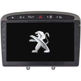 Resim Peugeot 308-408 Araç Multimedya Android Ekran Carplay Navigasyon Double Teyp 4+64 9" 08-13 Gri Cadence 