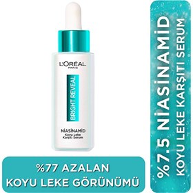 Resim Loreal Paris Bright Reveal Sivilce, Güneş, Yaşlanma Lekelerinde Etkili Koyu Leke Karşıtı Serum 30 ml 