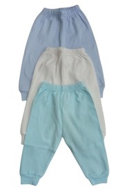 Resim bebedino Patiksiz Alt Pijama Ayaksız 3 Lü Paket 