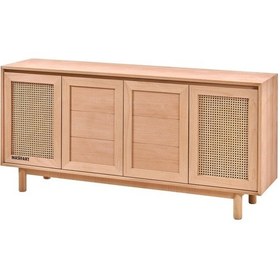 Resim Masifart Coma Hasırlı 180 Lik Abelya Kayın Konsol Cilasız Ham Diğer 