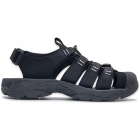 Resim Humtto 710445b 152-21055 Outdoor Siyah Unisex Sandalet Siyah 