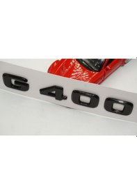 Resim G 400 Bagaj Parlak Siyah ABS 3M 3D Yazı Logo 