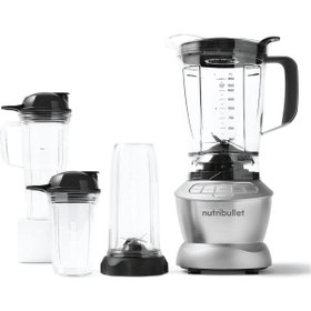 Resim Nutribullet 1200W Tam Boy Blender + Kombo Set - 9 Parça, Besin Ekstraksiyonu, Smoothie, Çorba 