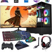 Resim ROGAME I7 14700f 16gb Ddr4 512gb M2 8gb Rtx4060 24" 100hz Monitörlü Oyun Bilgisayarı (GAMİNG SET) 