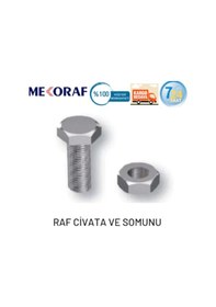 Resim Mekoraf Mekoraf Cıvata Somun 40 Adet Fıyatıdır.. 13 Anahtara Göre 