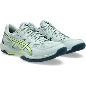 Resim Asics GEL-ROCKET 12 Erkek Vital Green/Carrier Grey Voleybol Ayakkabısı 1071A116-300 