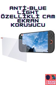 Resim beboncool TNS-3166B Nintendo Switch 2 Temperli Cam Ekran Koruyucu Mavi Işık Filtreli 2 Adet 