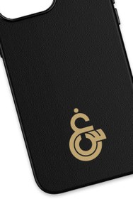 Resim Galatasaray Gayin-Sin Arma Deri Magsafe Telefon Kılıfı - iPhone 15 Pro 