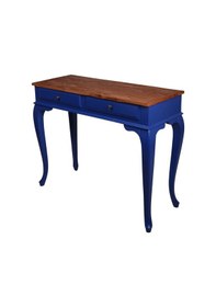 Resim Roys Ahşap 100 Cm Çekmeceli Lacivert Ceviz Dresuar Ahşap 
