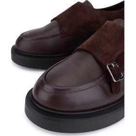 Resim Tamer Tanca Kadın Hakiki Deri Kahverengi Casual Ayakkabı 1164 4000 Bn Ayk Sk25-26 Khv Dr/khv Suet Kahve 