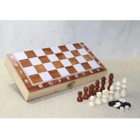 Resim MCM Group Ahşap Kutulu Satranç Model 2 