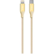 Resim Ttec Alumicable Type-C Lightning Hızlı Şarj Kablosu 150CM Altın NewDesing 987838 