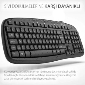 Resim Assess Store Inca IMK-384T Q/usb Wıred Multımedıa Q Keyboard & Mouse Set, 20 Adet Multimedya Tuşu, Ergonomik ve Dayanıklı Malzeme, Lazer Silinmez 112 Adet Tuş,ayarlanabilir Yatırma Açısı 