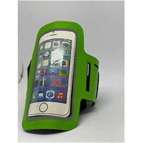 Resim KEEPRO Yeşil 14 pro max koşu için kılıf 14 pro max spor için kol bandı 14.5 cm 8 cm spor için telefon kılıf 