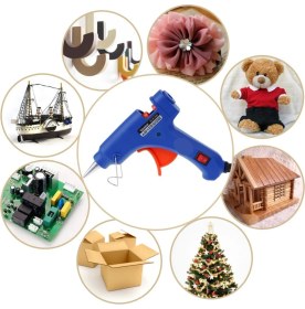 Resim Yayke Sıcak Silikon Tabancası 80 Watt Koruma Anahtarlı - 1 Adet Silikon 