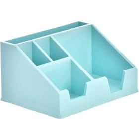 Resim Ops Masa Seti Kalemlik-Organizer Pastel Mavi KLM 208 