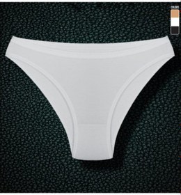 Resim Q-en 6'lı Bayan Bikini Mikro Modal 2 Beyaz 2 Siyah 2 Ten 107 Beyaz - Siyah - Ten 