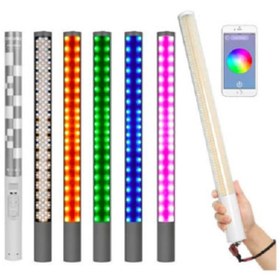 Resim Yongnuo Yn360-ıı Dahili Bataryalı Icelight Rgb Bi-color Led Işık 