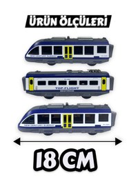 Resim YILDIRIM OYUNCAK Uzaktan Kumandalı Led Işıklı Sesli 30 Parça Raylı Aksesuarlı Manyetik Vagonlu 176 cm Tren Seti 