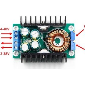 Resim Xl4016 Voltaj Ve Akımı Ayarlanabilir Güç Kaynağı - Voltaj Düşürür 