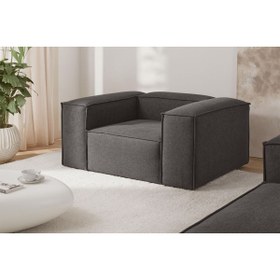 Resim ERİZA Relax Soft Berjer (Antrisit Kahve) Keten 650 