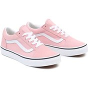 Resim Vans VN0A4UHZ9AL1 JN Old Skool Pembe Deri Kız Çocuk Yürüyüş Ayakkabısı 