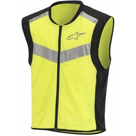 Resim Alpinestars Flare Neon Reflektif Yelek Sarı 
