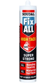 Resim Soudal Fix All High Tack Ms Polimer Yapıştırıcı 290 Ml Siyah 