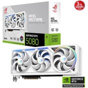 Resim Asus Rog Astral Geforce Rtx 5080 16gb Oc White Edition Aeae1asu0306 