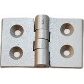 Resim Canex Alüminyum Menteşe Krom Renk Ölçü 2,5 Cm / 40 Mm 10 Adet 