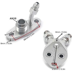 Resim Turbo Yağ Besleme Flanşı Su Dönüş Tahliye Kiti 31207006003 Ct9 Ct12 Ct20 Otomobil Parçalarına Uygundur. 