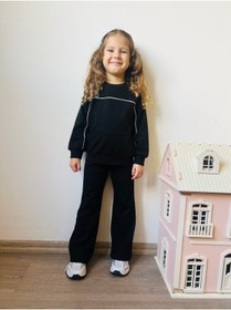 Resim DİVİSTA Kız Çocuk Şık Alt Eşofman İnterlok 