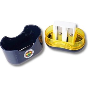 Resim tüftürük Fenerbahçe Çift Delikli Pods Kalemtıraş (612422) 1 Adet 