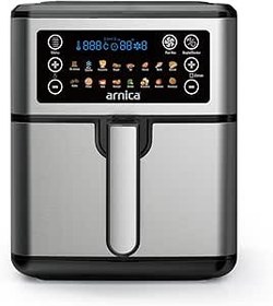 Resim arnica GH22230 Airfryer Sıcak Hava Fritözü Gri Siyah 