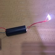 Resim 1 adet/2 adet Yüksek Voltaj Jeneratörü DC 3-12V'den 400KV/1000KV'ye Adım Atan İnvertör Ark Darbe Jeneratör Güç Modülü Elektronik Projeler ve Enerji Araştırmaları için Güvenli Ark Koruma ile Yüksek Voltajlı Transformator 