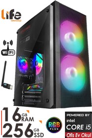 Resim Life Teknoloji M63 İ5 2400 16gb Ram 256gb Ssd Ofis-okul Masaüstü Bilgisayar 