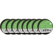 Resim Schneider Electric 2420103 İzole Bant Siyah 19X20 Metre 8'li Paket 