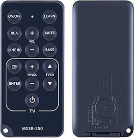 Resim TCNOUMT MXSB-250 Uzaktan Kumanda Maxell MXSB-250 MXSB250 Dijital Soundbar TV Hoparlörü ile Uyumlu 
