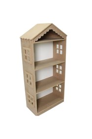 Resim TURUNÇ Montessori Kitaplık Oyuncak Dolabı Dekoratif Dolap 