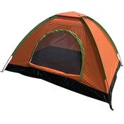 Resim 2 Kişilik Manuel Kamp Çadırı Turuncu 