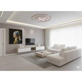 Resim Motifpiyer Tavan Spot Göbegi-Motifli-Sekizgen-14-86cm-Dıs Çitalı 