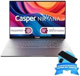 Resim CASPER Nirvana S100 300NIT i5-13420H 32GB DDR5 RAM 1TB SSD W11P S100.1342-DF00R-G-F-D2D1 