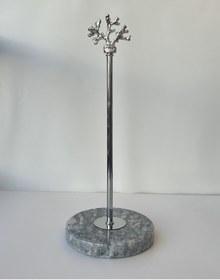 Resim bemdesign Doğal Mermer Dekoratif Rulo Kağıt Havluluk Banyo - Mutfak Düzenleyici 