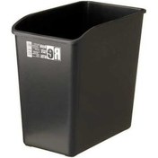 Resim Ankatek Ofis Ve Ev Kullanımında Kompakt 7.7l Çöp Kutusu - Dayanıklı Plastik, Siyah Tasarım 