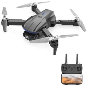 Resim Samdoo Siyah İkiz Kamera 480p Engelle Kaçınan Drone: Tek Batarya, Kafa Yok Modu, Tek Tuş Kalkış/iniş, 360 Yuvarlanma, Otomatik Dönüş 